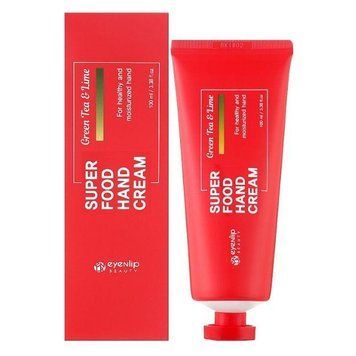 Крем для рук Eyenlip SUPER FOOD HAND CREAM #GREEN TEA & LIME HAND CREAM 100ml kr-8878 фото