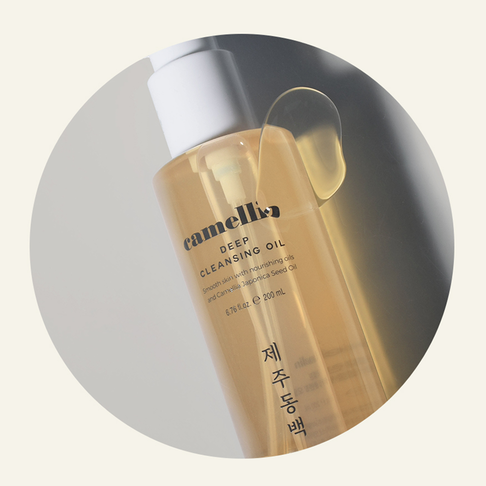 Гідрофільна олія LAMELIN Camellia Deep Cleansing Oil 200ml li-19640 фото