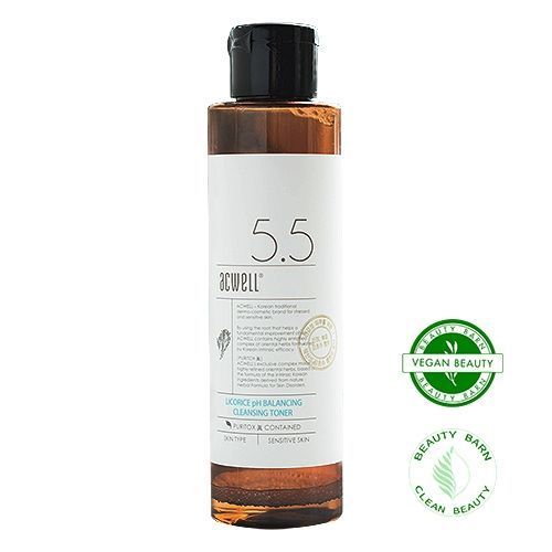Нейтральный очищающий тонер ACWELL LICORICE pH BALANCING CLEANSING TONER 150ml au-2647 фото