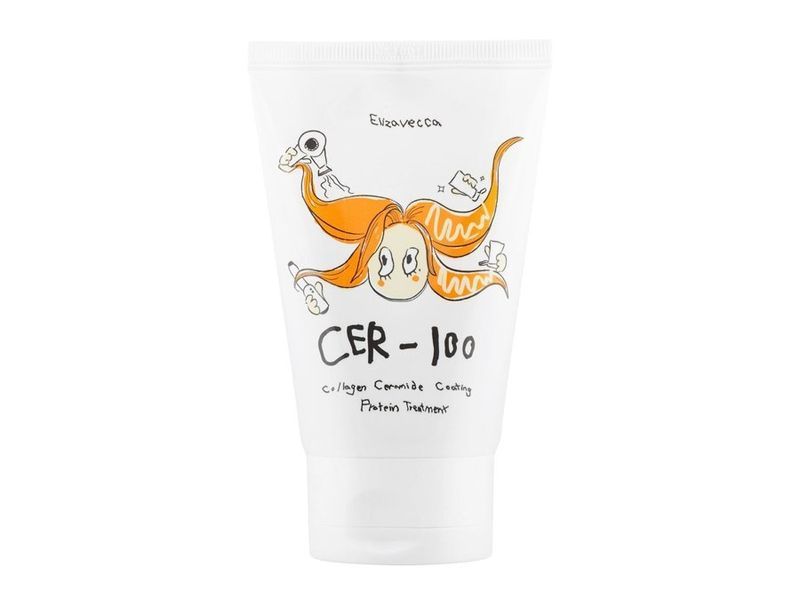 Маска для волос восстанавливающая с коллагеном Elizavecca Milky Piggy Collagen Ceramide Coating Protein Treatment 100ml ma-3743 фото