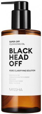 Гидрофильное масло для проблемной кожи против чёрных точек Missha Super Off Cleansing Oil (Blackhead Off) 305ml gi-2699 фото