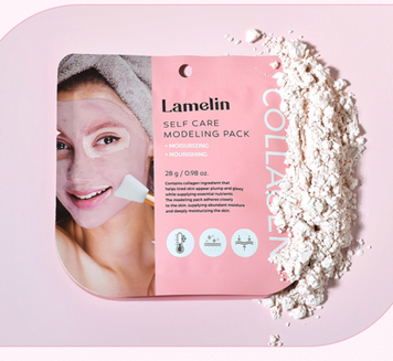 Моделирующая маска для лица Lamelin Self Care Modeling Pack COLLGEN 28g li-19053 фото