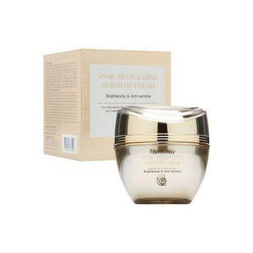 Крем, що відновлює з муцином равлики FarmStay Snail Revitalizing Moisture Cream 50ml au-6857 фото