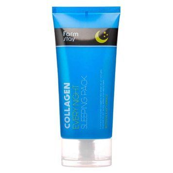 Маска ночная омолаживающая с коллагеном FarmStay Collagen Every Night Sleeping Pack 120ml no-3509 фото