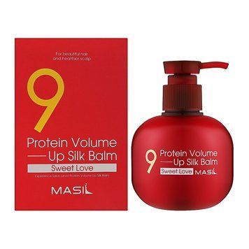 Бальзам незмивний для волосся з протеїнами Masil 9protein Volume Up Silk Balm Sweet Love ma-63102 фото