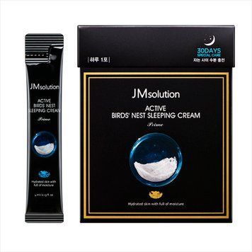 Зволожуючий крем нічний з екстрактом ластівчиного гнізда JM Solution Active Bird's Nest Sleeping Cre no-2634 фото