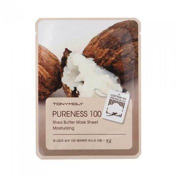 Зволожуюча Маска З Оливою Ши Tony Moly Pureness 100 Shea Butter Mask Sheet tk-1064 фото