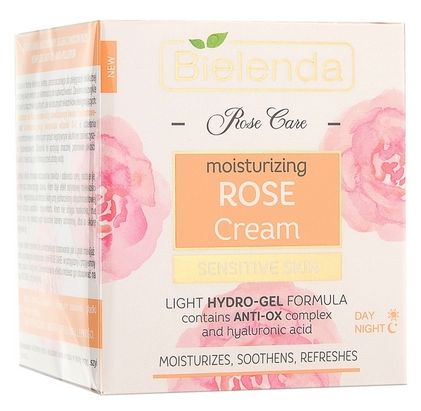 Зволожуючий трояндовий крем для обличчя Bielenda Rose Care Moisturizing Rose Cream 50ml li-7751 фото