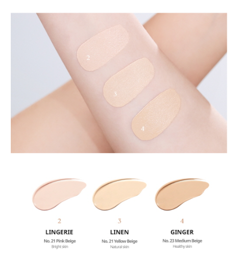 Мини кушон с сияющим покрытием Clio Kill Cover Mesh Glow Cushion Mini 2 Lingerie SPF50+ PA++++ №21 ku-86535 фото