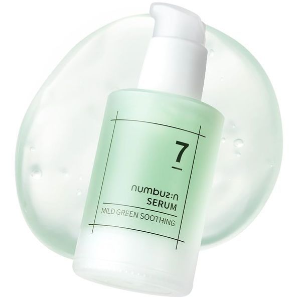 Успокаивающая сыворотка для чувствительной кожи лица Numbuzin No.7 Mild Green Soothing Serum 50ml sy-80180 фото