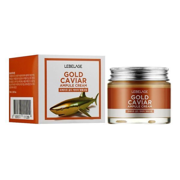 Крем LEBELAGE AMPULE CREAM_GOLD CARVIAR [70ML] au-11497 фото