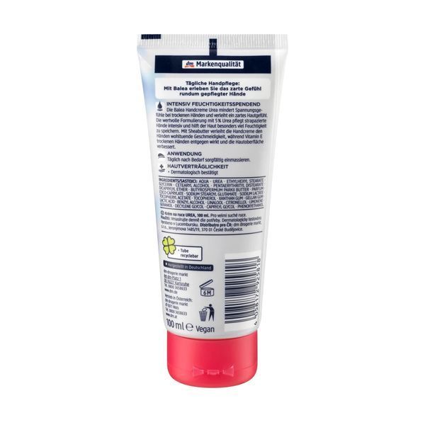 Крем для рук с мочевиной Balea Urea Handcreme 90 мл ba-1705 фото