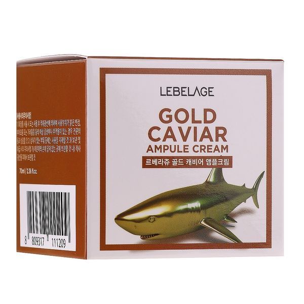 Крем LEBELAGE AMPULE CREAM_GOLD CARVIAR [70ML] au-11497 фото