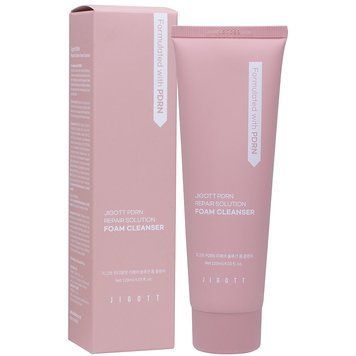 Регенерувальна пінка для вмивання з PDRN Jigott PDRN Repair Solution Foam Cleanser pi-84519 фото