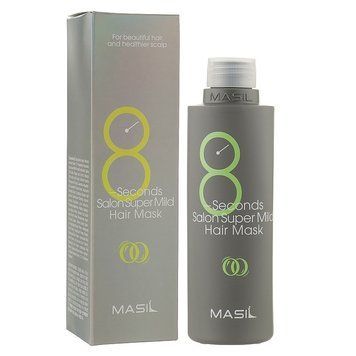 Маска відновлююча для ослабленого волосся Masil 8 Seconds Salon Super Mild Hair Mask (200ml) ma-6466 фото