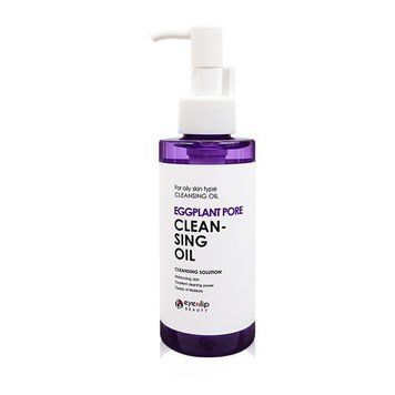 Олія гідрофільна двофазна з екстрактом баклажану для обличчя Eyenlip Eggplant pore cleansing oil 150 gi-4356 фото
