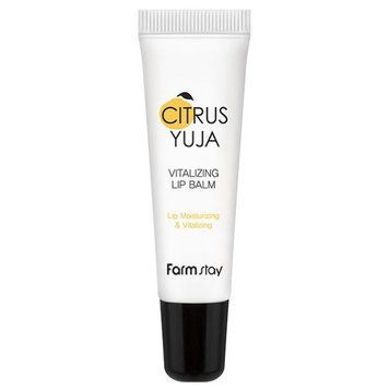 Бальзам для губ FarmStay Citrus Yuja Vitalizing Lip Balm 10g ba-11420 фото