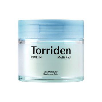 Зволожуючі педи з гіалуроновою кислотою TORRIDEN DIVE-IN Low Molecular Hyaluronic Acid Multi Pad 80e pe-10360 фото