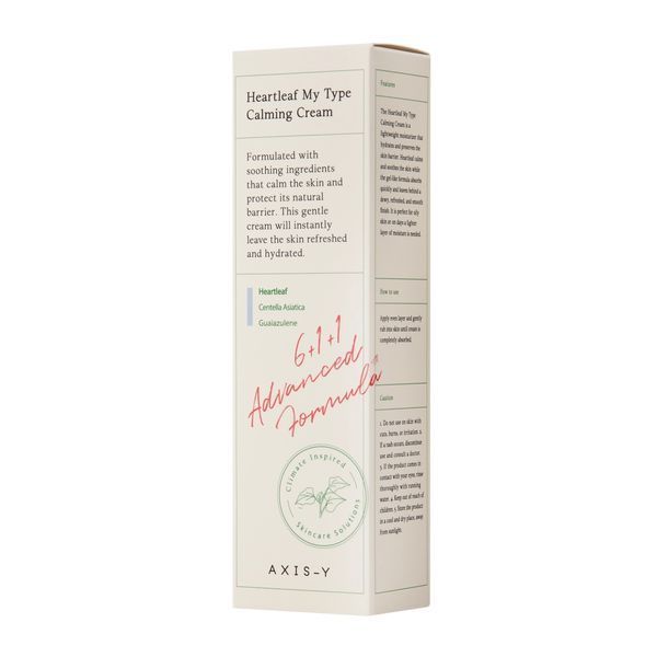 Крем для обличчя [AXIS-Y] Heartleaf My Type Calming Cream 60ml kr-03431 фото