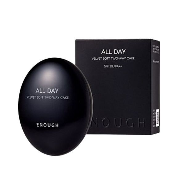 Пудра для лица Enough All Day Velvet Soft Two-Way Cake SPF 28 PA++ #23 ku-14544 фото