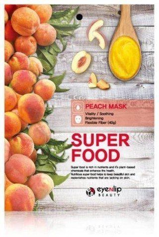 Маска тканевая для лица с экстрактом персика Eyenlip Super Food Peach Mask 23ml au-5997 фото