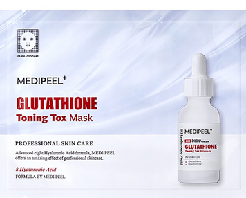 Відбілююча тканева маска з глутатіоном Medi-Peel Glutathione Toning Tox Mask 1шт tk-22045 фото