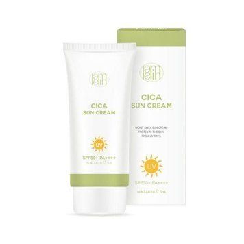 Заспокійливий сонцезахисний крем із центелою Lamelin Cica SUN CREAM SPF50+ PA++++, 70 мл so-8260 фото