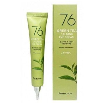 Крем для кожи вокруг глаз с зеленым чаем FarmStay 76 Green Tea Calming Eye Cream 45ml au-8419 фото