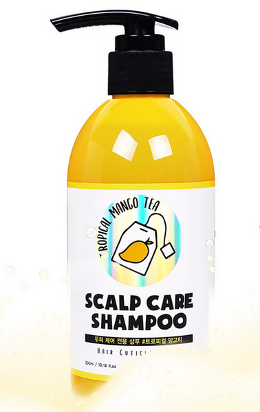 Шампунь успокаивающий с экстрактом манго для волос SUMHAIR Scalp Care Shampoo Tropical Mango Tea 300ml hi-4398 фото