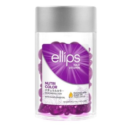 Вітаміни для волосся Сяйво кольору Ellips Hair Vitamin Nutri Color Nutri With Triple Care 50x1ml 0017 фото