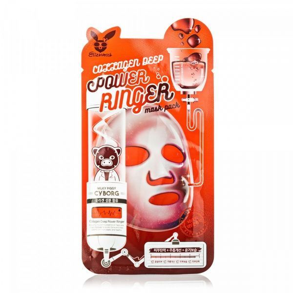 Маска омолаживающая с коллагеном Elizavecca Collagen Deep Power Mask Pack 23 ml tk-3746 фото