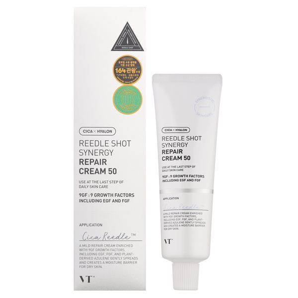Крем VT COSMETICS REEDLE SHOT SYNERGY REPAIR CREAM 50 50ML so-06747 фото