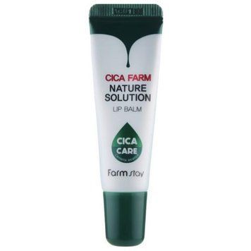 Відновлюючий бальзам для губ з центелою FarmStay Cica Farm Nature Solution Lip Balm 10g ba-11437 фото