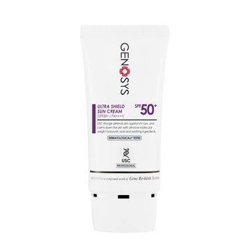 Сонцезахисний крем GENOSYS ULTRA SHIELD SUN CREAM (SPF50+ PA++++) 50g so-08165 фото