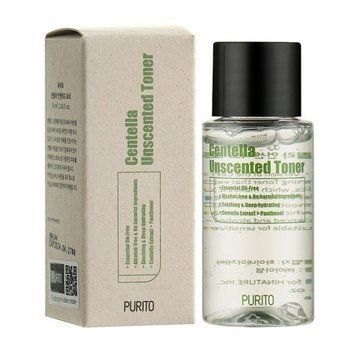 Тонер с центеллой для гиперчувствительной кожи лица Purito Centella Unscented Toner 30ml to-8460 фото