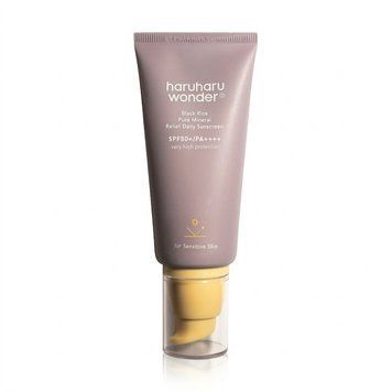 Мінеральний сонцезахисний крем для обличчя [HARUHARU WONDER] Black Rice Pure Mineral Relief Daily Su so-21691 фото