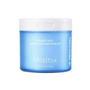 Пілінг-педи для зволоження та очищення шкіри обличчя Medi Peel Aqua Mooltox Sparkling Pad 70шт pe-5413 фото