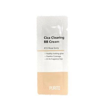 BB-крем с экстрактом центели азиатской Purito Cica Clearing BB Cream #15 Rose Ivory (Пробник) bbp-00015 фото