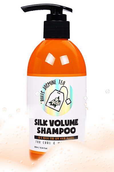 Шампунь с кератином для волос SUMHAIR Silk Volume Shampoo Fruits Jasmine Tea 300ml uk-4399 фото