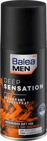 Дезодорант антиперспірант Balea Men Deep Sensation спрей 150 мл jo-98765 фото