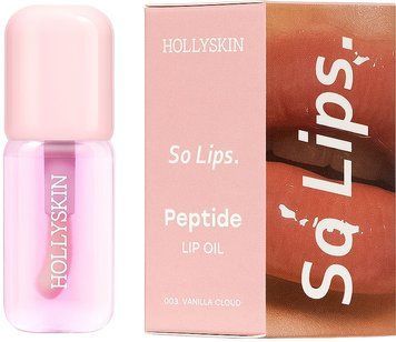 Зволожувальна олія для губ So Lips. Peptide Lip Oil 003. Vanilla Cloud 4 ml ho-03902 фото