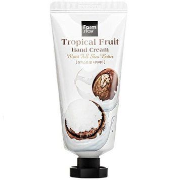 Крем для рук зволожуючий з олією ши FarmStay Tropical Fruit Hand Cream Moist Full Shea Butter 50ml tk-3840 фото