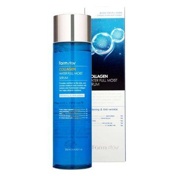 Сироватка для антивікової дії з колагеном FarmStay Collagen Water Full Moist Serum 250 ml au-2470 фото