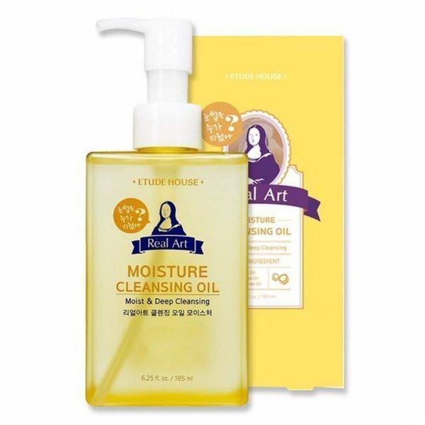 Гідрофільна Олія Зволожуюча З Кокосом Etude House Real Art Cleansing Oil Moisture 185ml gi-1492 фото