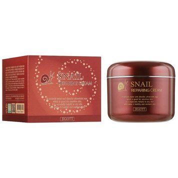 Відновлюючий крем JIGOTT SNAIL REPARING CREAM 100ml au-8615 фото
