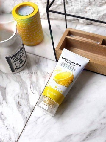 Пилинг-Скатка С Экстрактом Лимона И Газированной Водой Secret Key Lemon Sparkling PEELING GEL li-414 фото