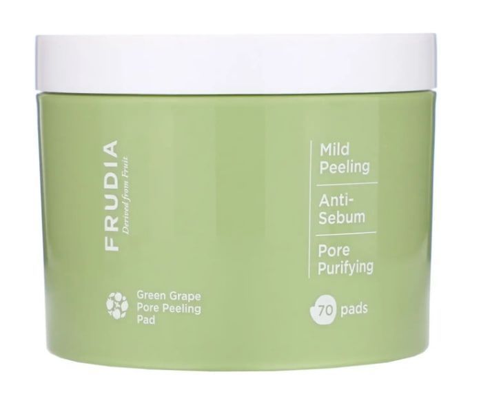 Пілінг-диски для обличчя Frudia Greengrape Pore Peeling Pad 70шт pe-8500 фото