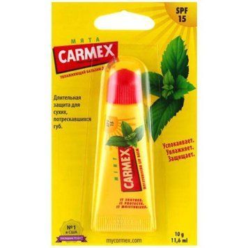 Бальзам для губ Carmex со вкусом мяты туба 10g CX140 фото