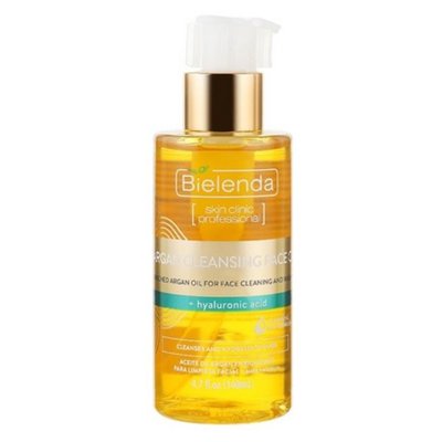 Очищающее аргановое масло для лица с Bielenda Skin Clinic Professional 140ml li-7758 фото