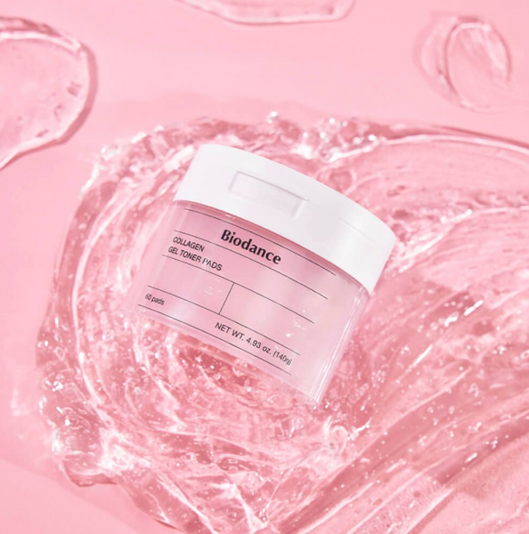 Зволожуючі гелеві тонер-пади з колагеном Biodance Collagen Gel Toner Pads 60Pads pe-61190 фото